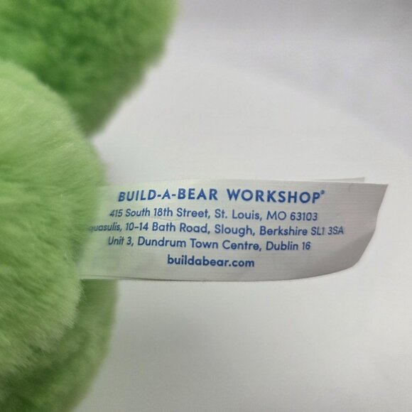Build A Bear Buddies Mini Spring Green Frog 8.5" Plush Stuffed Animal - Picture 4 of 5